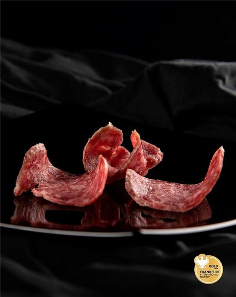 100% Iberian Bellota Salchichón Herradura-detalle