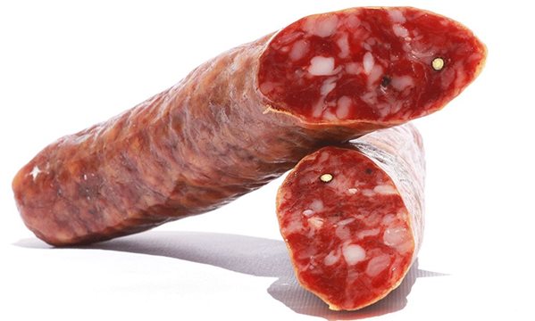 SALCHICHON CULAR  Ibérico Encinasola 1.3 Kg Firma Tradición.-trasera