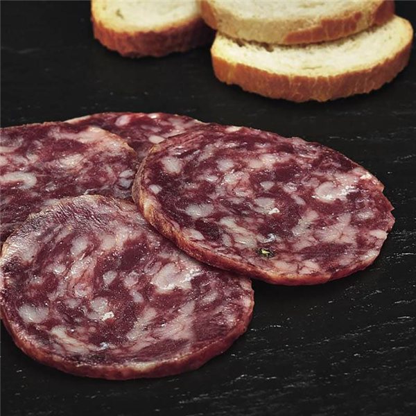 Salchichón de Bellota 100% ibérico, Navarretinto-izquierda