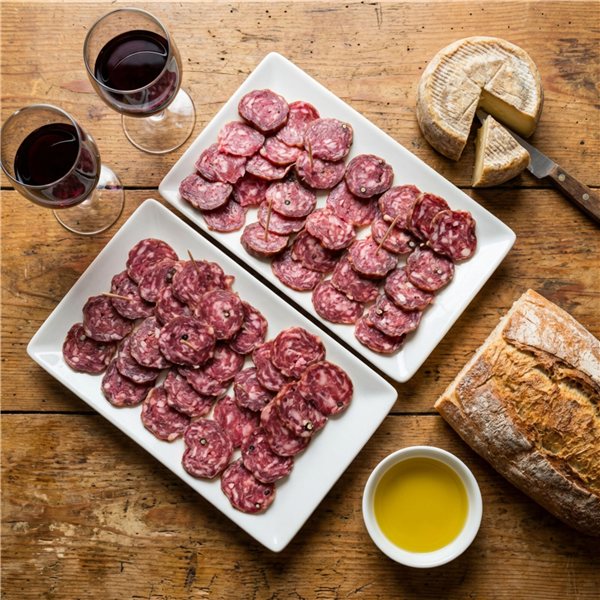 Wild Boar Salami-lateral