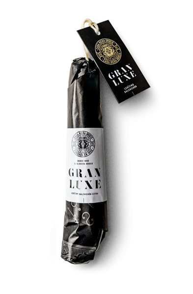 Salchichón Gran Luxe pequeño, Casa Riera Ordeix-lateral