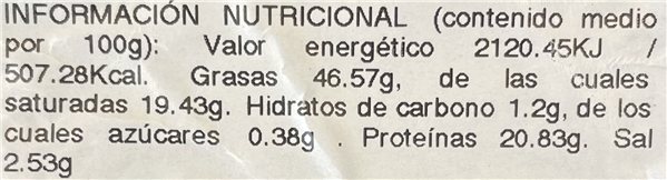 Salchichón ibérico bellota. Auténtico sabor casero (unidad)-detalle