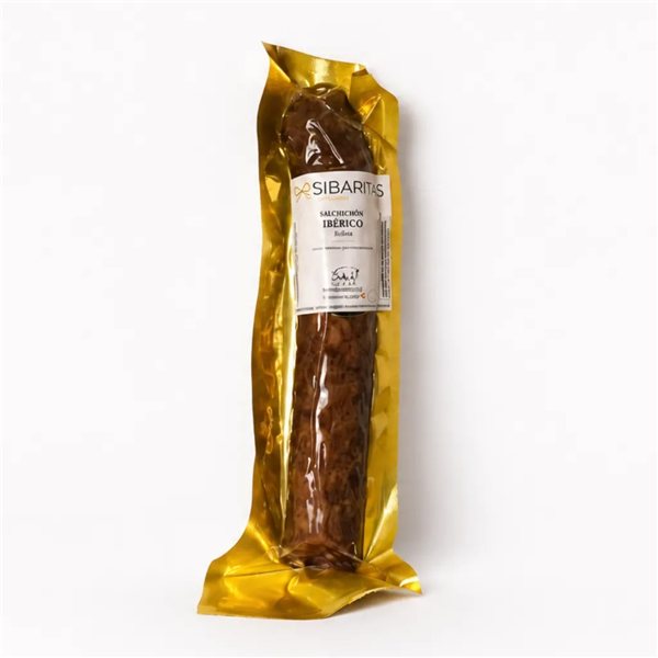Salchichón ibérico de bellota-izquierda