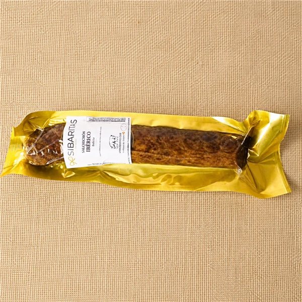 Salchichón ibérico de bellota-lateral