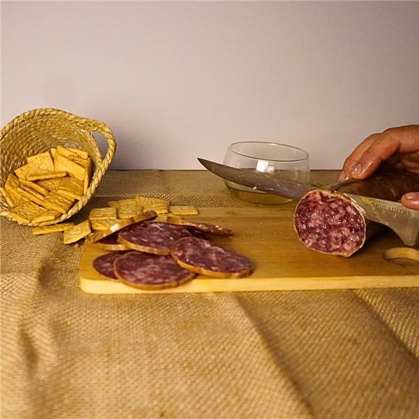 Salchichón ibérico de bellota-trasera