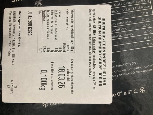 Salmón Ahumado-detalle