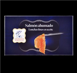 Smoked Salmon in Oil 190 g, Ahumados Dominguez