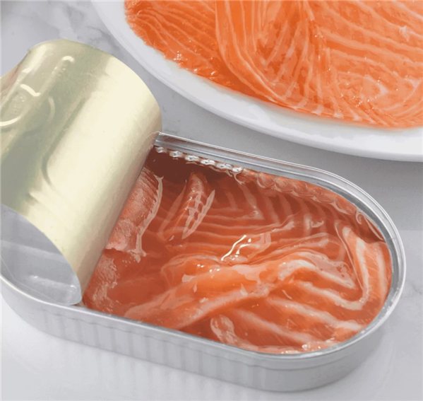 Salmón Ahumado en Aceite 190 g, Ahumados Dominguez-lateral