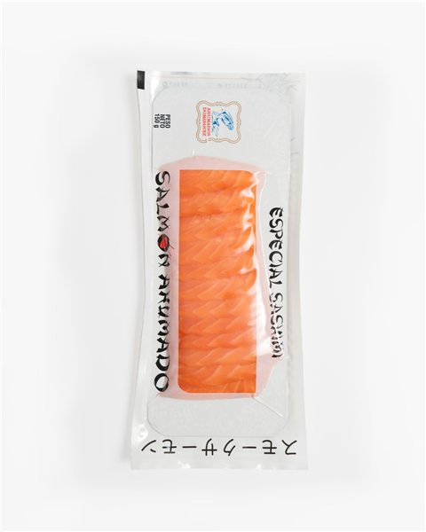 Geräucherter Sashimi-Lachs von Dominguez 150g-trasera