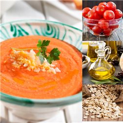 La traducción de "Salmorejo con avena" al alemán es "Salmorejo mit Hafer".