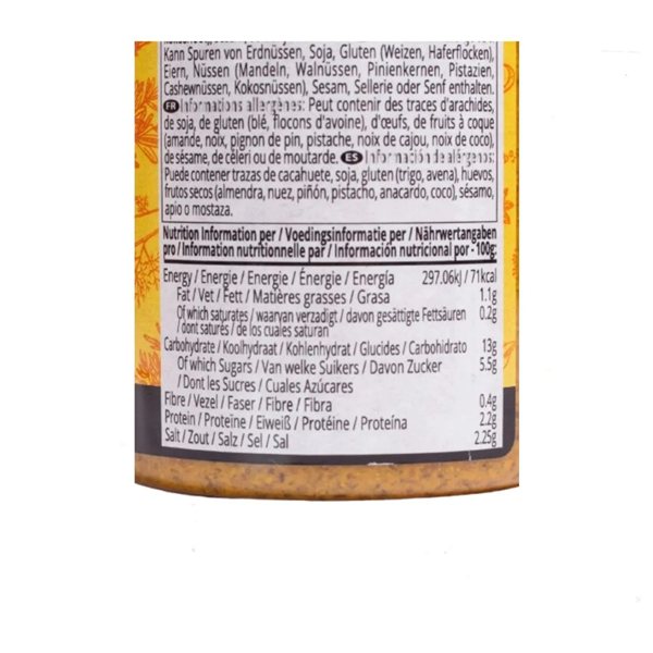 Salsa Amba 500g Med Cuisine-lateral