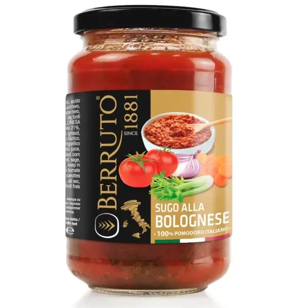 SALSA BOLOGNESA BERRUTO 350 GRS