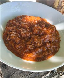 Salsa boloñesa de ternera ecológica