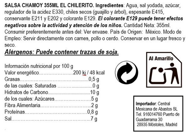 Salsa Chamoy El Chilerito-detalle