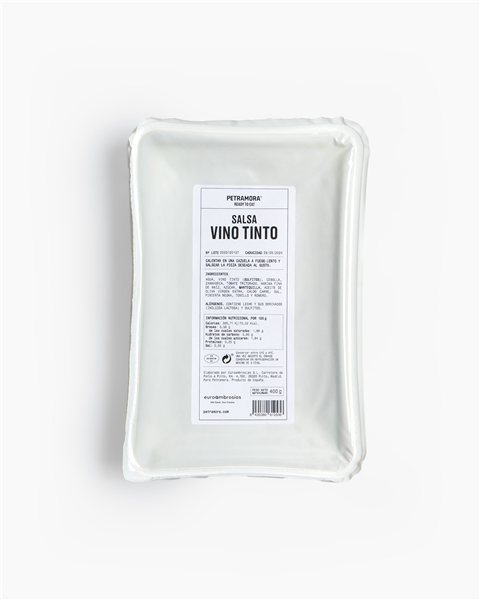 La traducción de "Salsa de carne al vino tinto" al alemán es "Fleischsauce mit Rotwein".-lateral