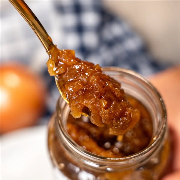 Handmade onion and Pedro Ximénez sauce 300g-trasera