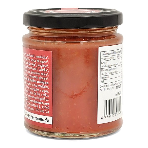 Salsa de Kimchi Ecològica Bionsan 220gr-trasera