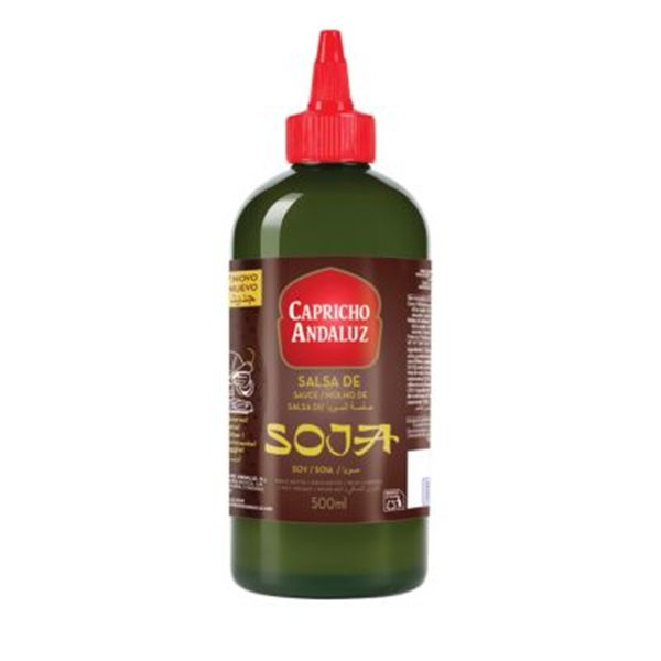 Salsa de soja 500ml: Formato Biberón Caja 12 uds-detalle