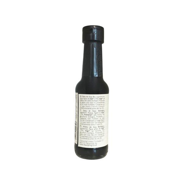 Salsa de Soja Shoyu Bio 150ml Clearspring-lateral