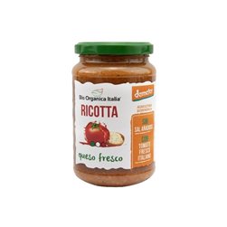 Bio Tomatensauce mit Ricotta 350 g von Organica Italia