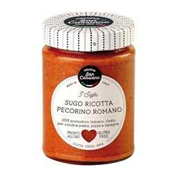 Sauce tomate avec Ricotta et Pecorino Romano San Cassiano 290g