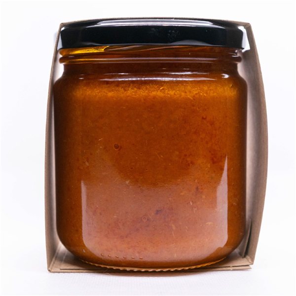 Salsa de tomate frito con AOVE 350 g | Producto solidario-trasera