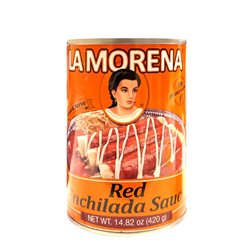 Salsa Enchiladas Rojas 420gr La Morena