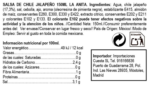 Salsa Picante Jalapeño-lateral