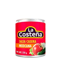 Homemade Mexican Sauce can 220g "La Costeña" 220gr