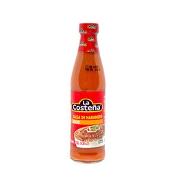 Salsa roja de chile habanero La Costeña 145ml