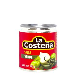 Green Sauce "La Costeña" 220g Full Box 24 units