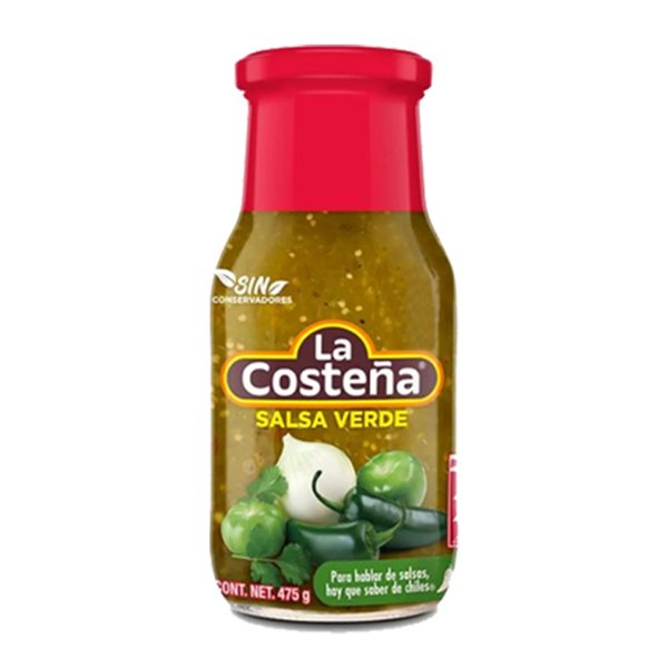 Salsa Verde La Costeña  475g 475gr-lateral