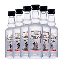 Sambuca Antonio Nadal Itaca Botellín Miniatura 4 cl (Caja de 6 unidades)
