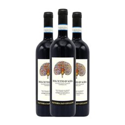 San Giuliano Dolcetto d'Alba 75 cl Vino Tinto (Caja de 3 unidades)