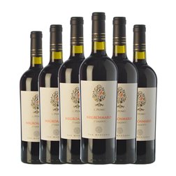 San Marzano Il Pumo Negroamaro Salento 75 cl Vino Tinto (Caja de 6 unidades)