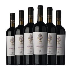 San Marzano Il Pumo Primitivo Salento 75 cl Vino Tinto (Caja de 6 unidades)