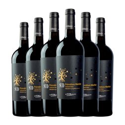 San Marzano SUD Primitivo Merlot Trocken — Seco Puglia 75 cl Vino Tinto (Caja de 6 unidades)