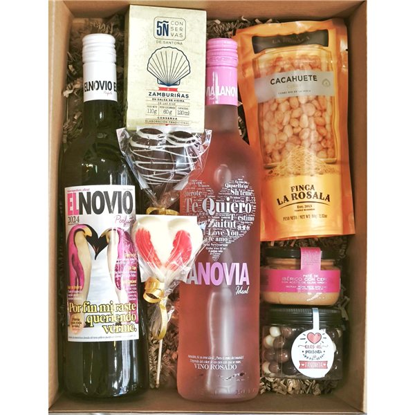 Gourmet box 'Valentine's Day for Two'-detalle