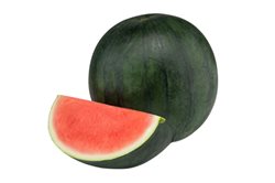 Black seedless watermelon (approx. 7 kg)