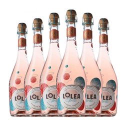Sangría Limonada Lolea Rosé — Rosado, Spritz 75 cl Floral (Caja de 6 unidades)