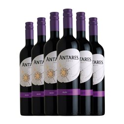 Santa Carolina Antares Merlot Trocken — Seco Valle del Maule 75 cl Vino Tinto (Caja de 6 unidades)