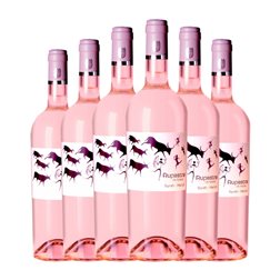 Santa Cruz de Alpera Rupestre Almansa 75 cl Vino Rosado (Caja de 6 unidades)