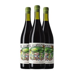 Santa Julia El Burro Malbec Mendoza Natural 75 cl Vino Tinto (Caja de 3 unidades)