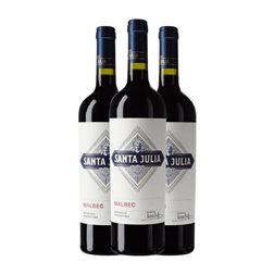 Santa Julia Malbec Mendoza 75 cl Vino Tinto (Caja de 3 unidades)