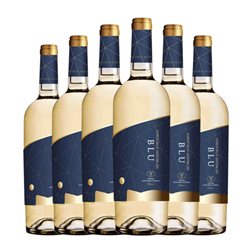 Santa Maria La Palma Vermentino Trocken — Seco Vermentino di Sardegna Blue — Azul 75 cl Vino Blanco (Caja de 6 unidades)