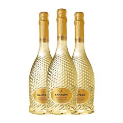 Santero Dulce Moscato d'Asti Botella Magnum 1,5 L Espumoso Blanco (Caja de 3 unidades)