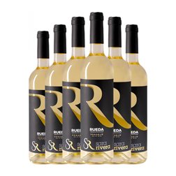 Sara Rivera Verdejo Seco Rueda 75 cl Vino Blanco (Caja de 6 unidades)