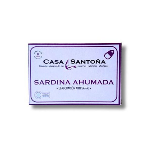 Smoked Sardines, Casa Santoña-lateral
