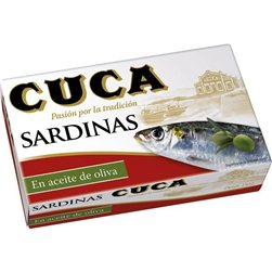 Sardinas Cuca en Aceite de Oliva