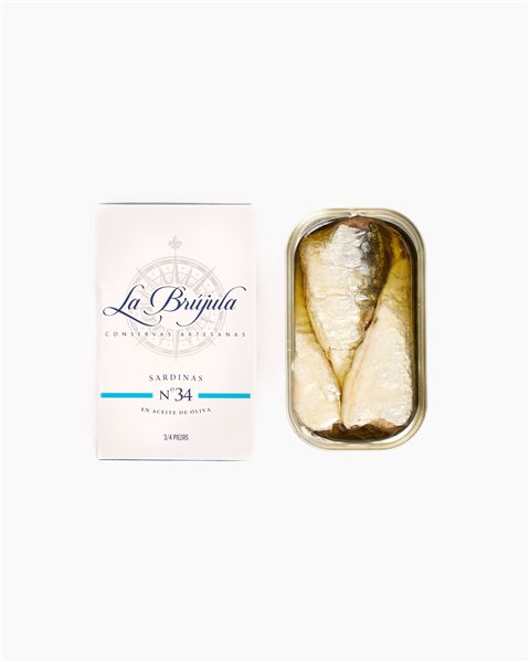 Sardinas en aceite de oliva 3/4 115 g-detalle